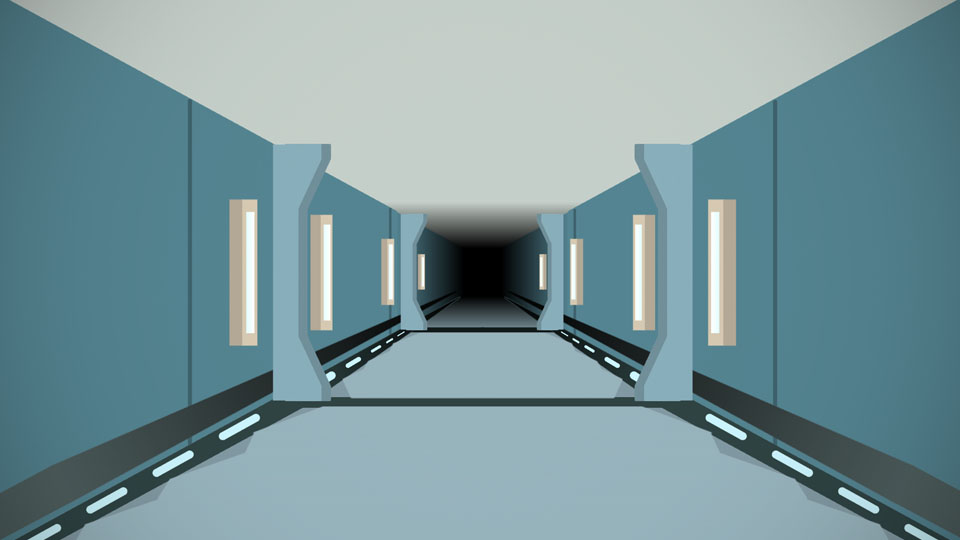 Sussy Corridor Blank Meme Template