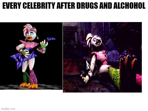 I made a repost from youtube | EVERY CELEBRITY AFTER DRUGS AND ALCHOHOL | made w/ Imgflip meme maker