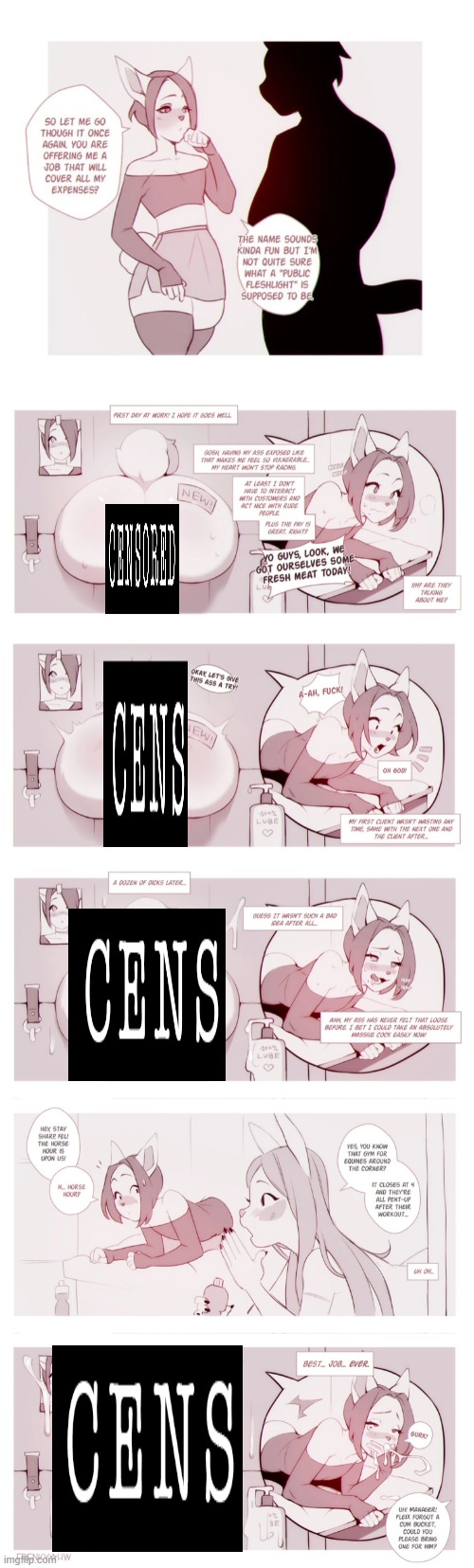 i want a freaking job like that, i'll do that for  freeeeeee | image tagged in femboy,comics/cartoons,sorry its not that clear | made w/ Imgflip meme maker