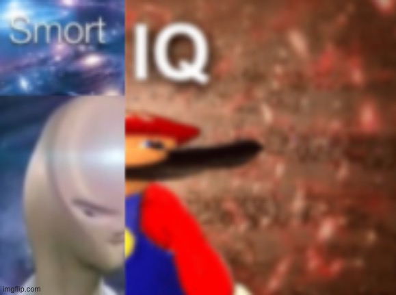 Smort IQ | image tagged in smort iq | made w/ Imgflip meme maker