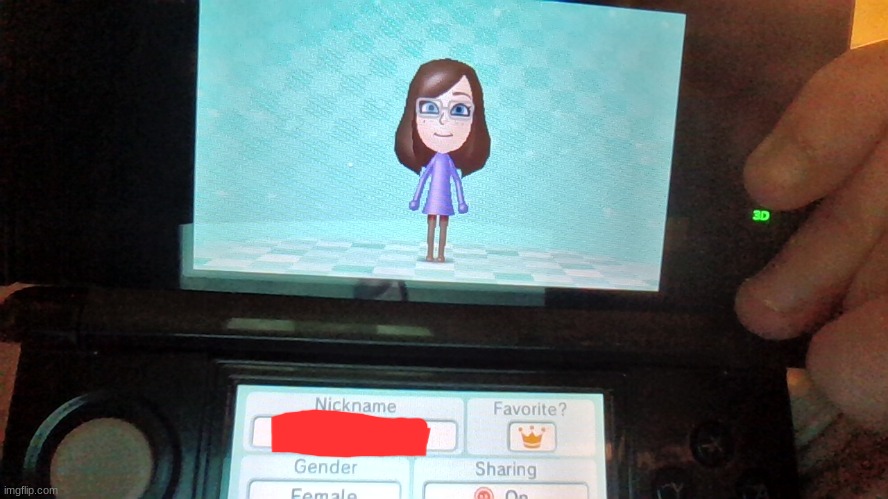 Me as a Mii imao | image tagged in mii,me as a mii,meeeee,lol | made w/ Imgflip meme maker