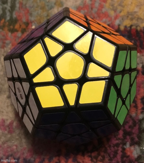 megaminx reveal for no reason | made w/ Imgflip meme maker