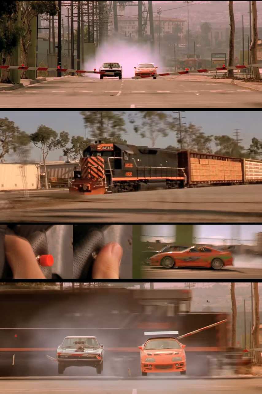 Fast and Furious Train Blank Meme Template