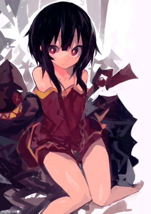 I’ll join in the fun with posting megumin art | image tagged in anime | made w/ Imgflip meme maker