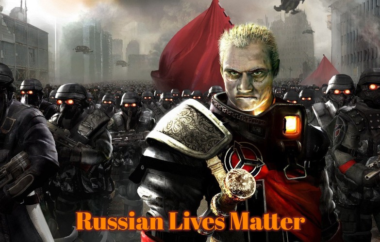 Helghast Army | Russian Lives Matter | image tagged in helghast army,russian lives matter | made w/ Imgflip meme maker