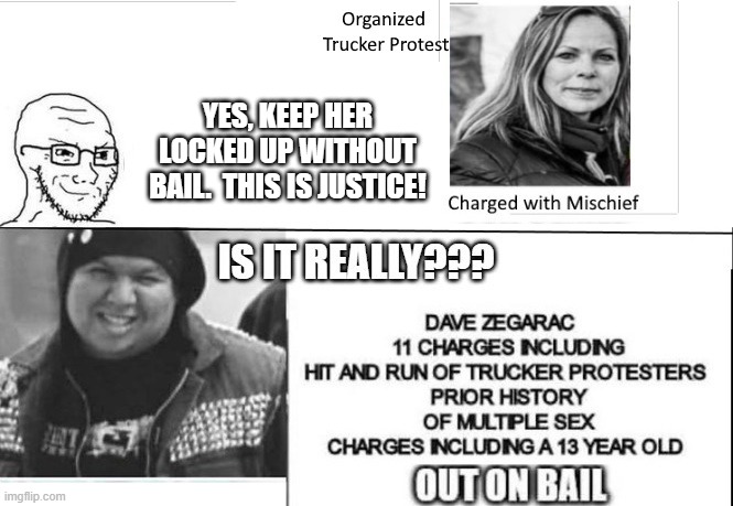 YES, KEEP HER LOCKED UP WITHOUT BAIL.  THIS IS JUSTICE! | made w/ Imgflip meme maker