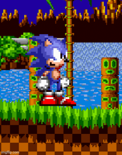 (made by me) Sonic Fnf Pixel | image tagged in gifs,sonic,sega,fnf | made w/ Imgflip images-to-gif maker