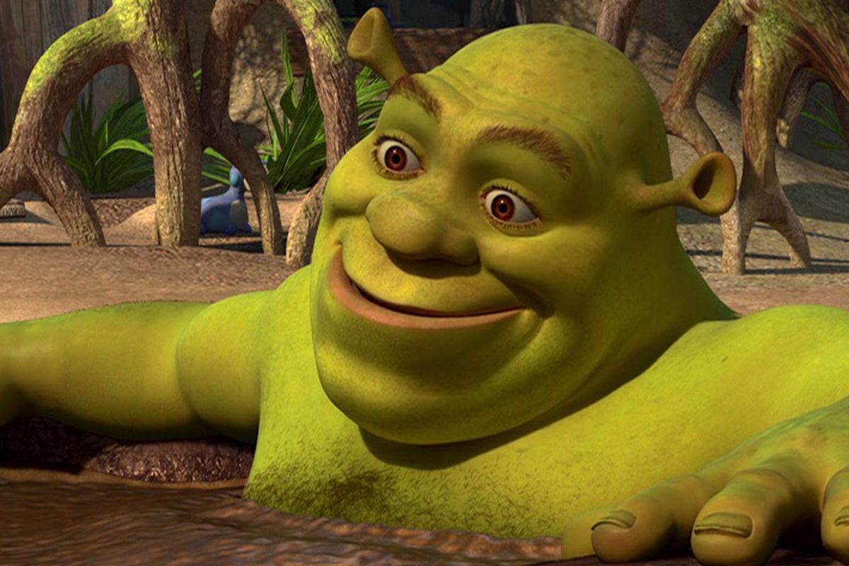 happy shrek meme Blank Template - Imgflip