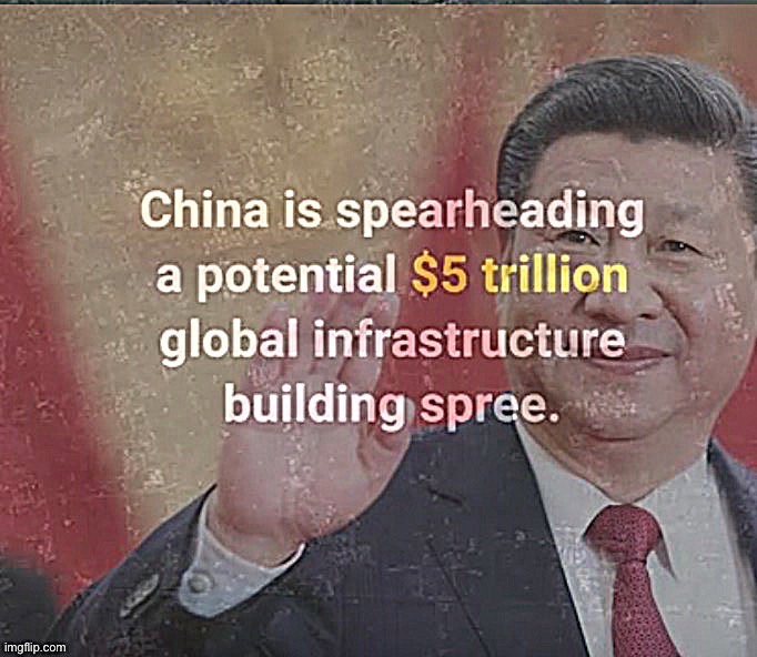 Xi Jinping Belt and Road Initiative | image tagged in xi jinping belt and road initiative | made w/ Imgflip meme maker