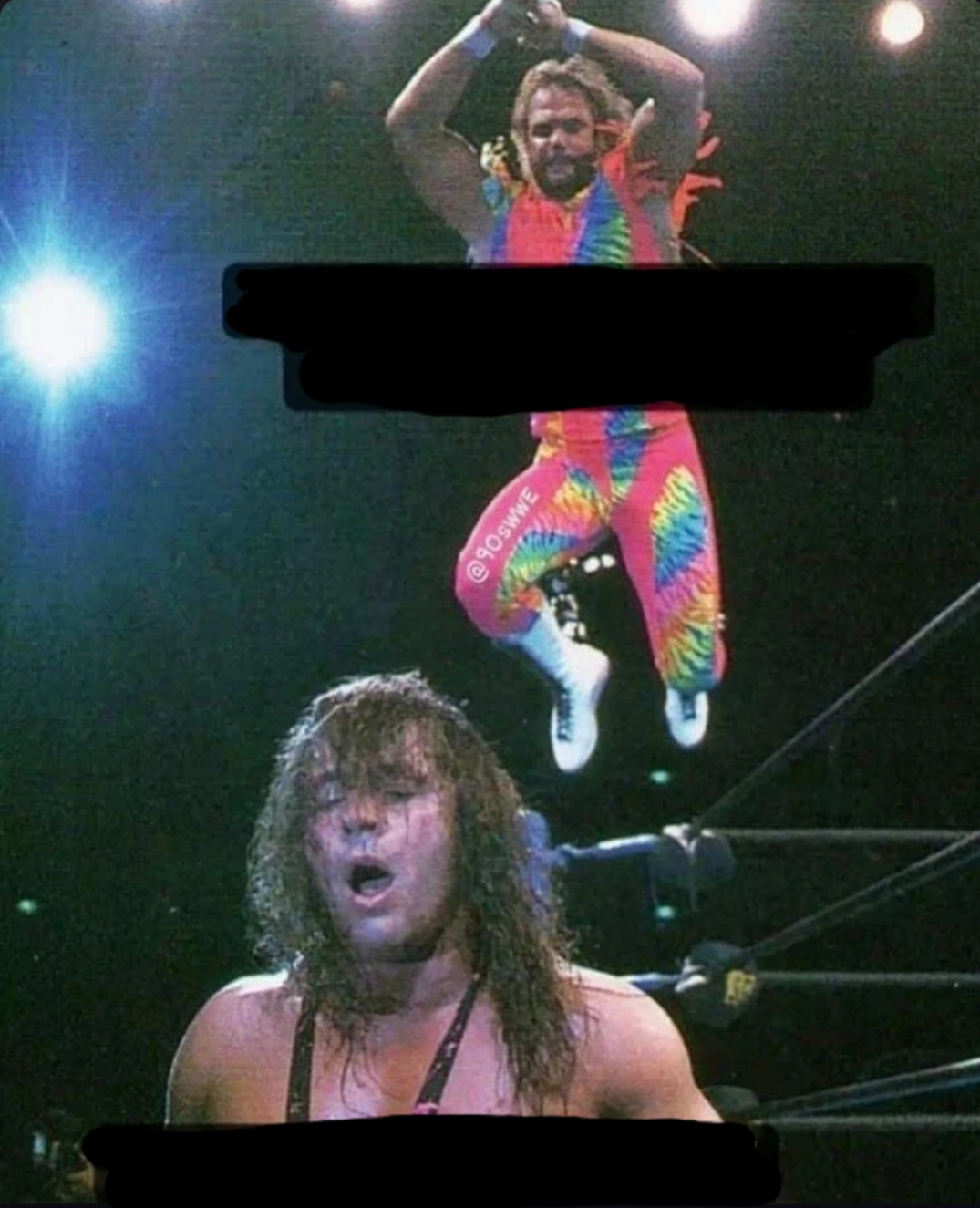 90's WWE Blank Meme Template