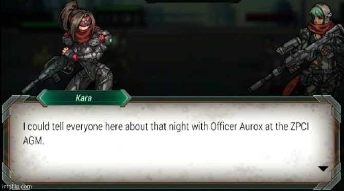 I could tell everyone here about that night with Officer Aurox | image tagged in i could tell everyone here about that night with officer aurox | made w/ Imgflip meme maker