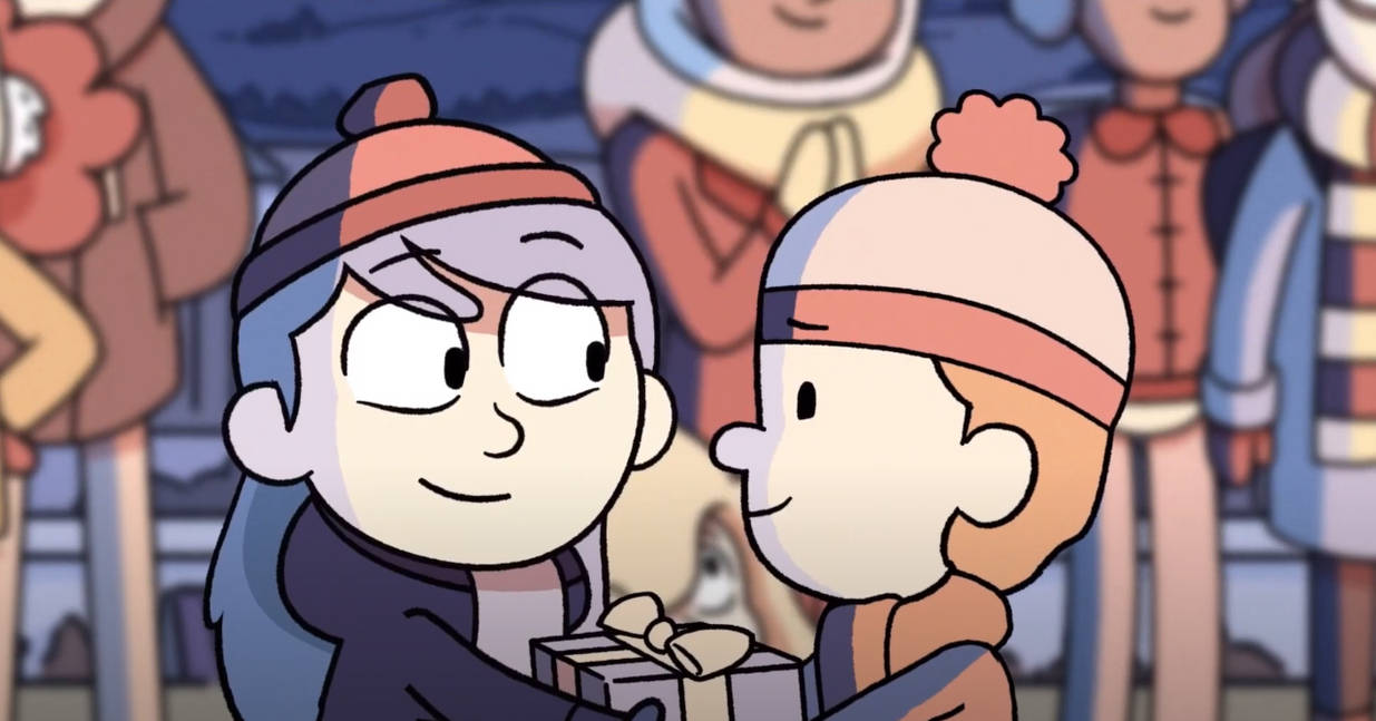 High Quality Hilda & David Blank Meme Template