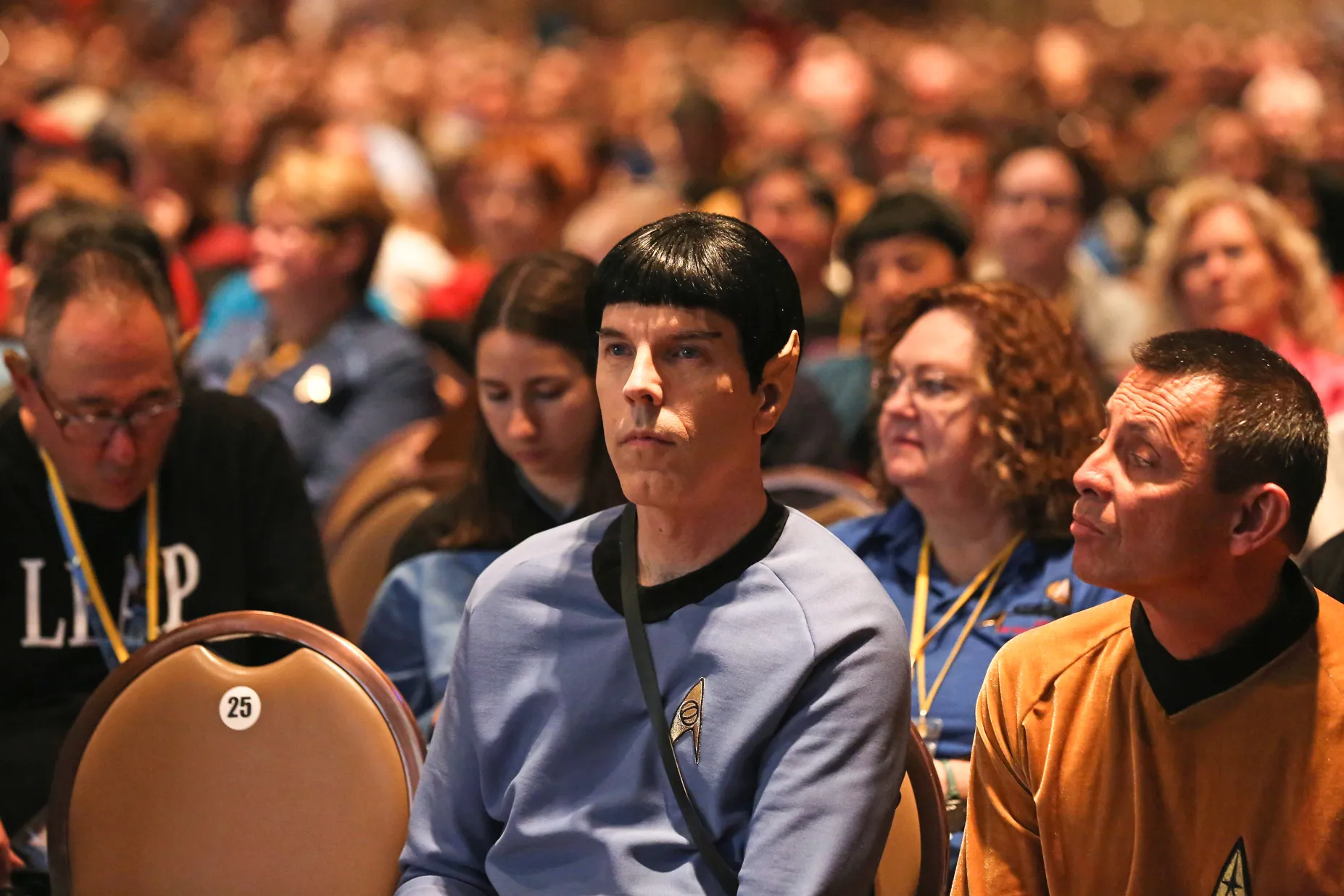 High Quality Star Trek Convention Blank Meme Template