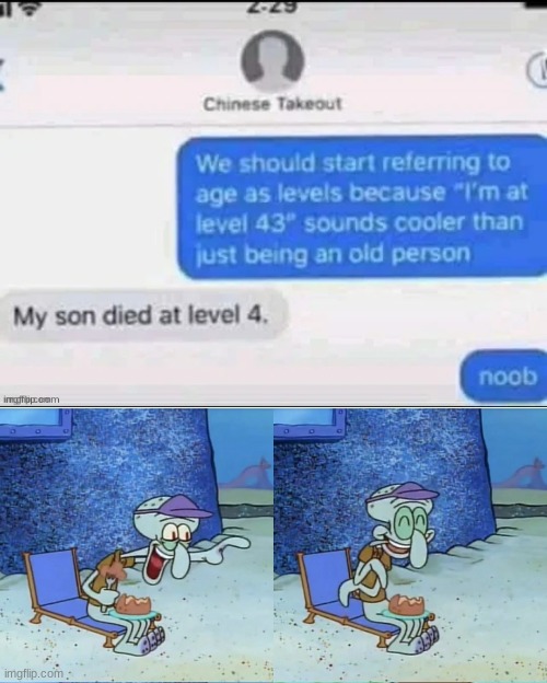 what a noob | image tagged in squidward choking | made w/ Imgflip meme maker