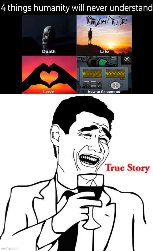 image tagged in yao ming true story | made w/ Imgflip meme maker