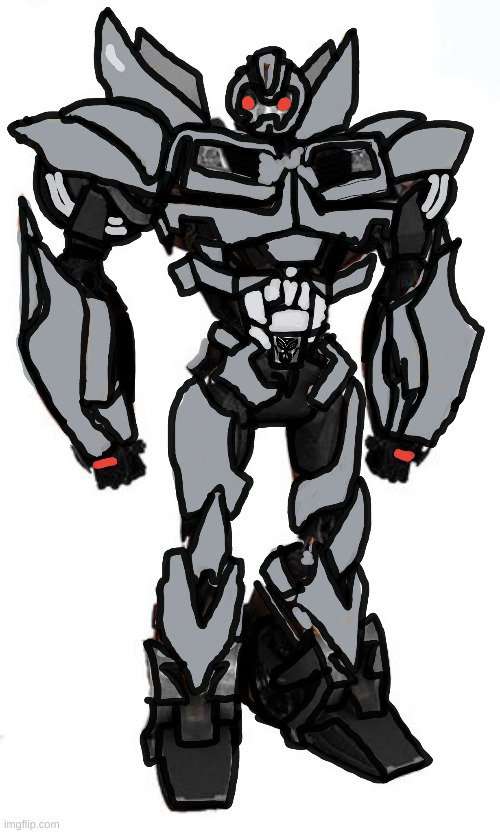 Transformers Prime Mercenary Bug Bite | image tagged in transformers prime,transformers g1,chrome canvas | made w/ Imgflip meme maker