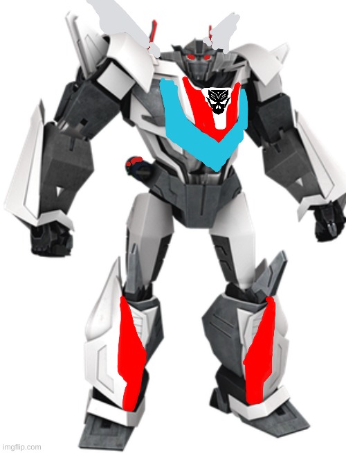Transformers Prime Mercenary Exhaust | image tagged in transformers prime,transformers g1,chrome canvas | made w/ Imgflip meme maker