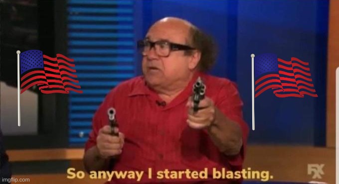 Started blasting | image tagged in started blasting | made w/ Imgflip meme maker