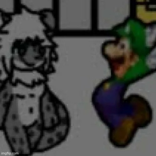 NO LUIGI QUICK RUN AWAY | image tagged in luigi | made w/ Imgflip meme maker