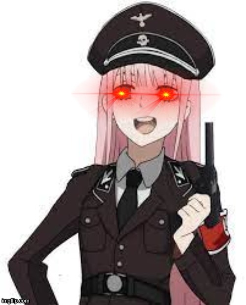 zero two cop | image tagged in zero two cop | made w/ Imgflip meme maker
