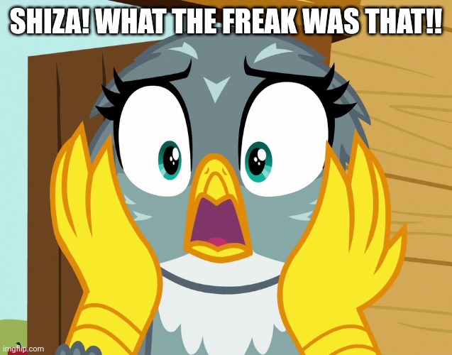 SHIZA! WHAT THE FREAK WAS THAT!! | made w/ Imgflip meme maker
