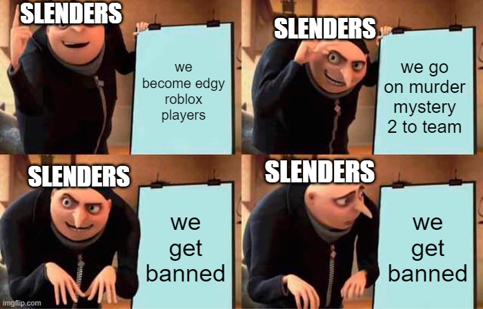 Slenders in Roblox be like 2 