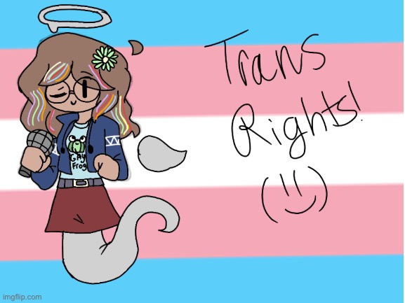 My friend drew this and I love it | image tagged in lgbtq,drawing | made w/ Imgflip meme maker