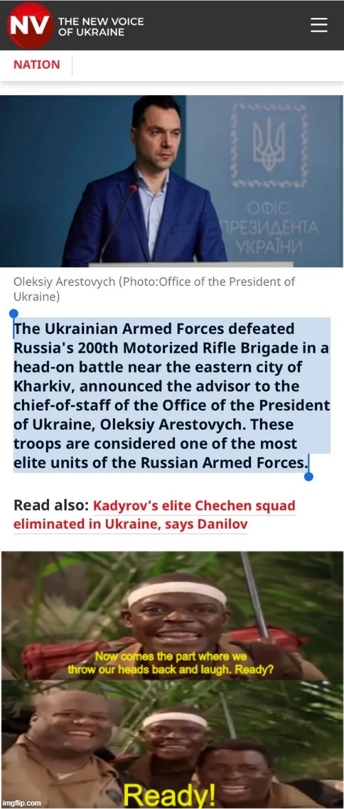 Imaaaagine being such a failure that your elites are bad (and Russia currently has 0 urban areas) | image tagged in now comes the part where we throw our heads back and laugh,russia,ukraine | made w/ Imgflip meme maker