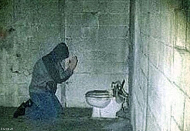 i kneel and i pray | made w/ Imgflip meme maker
