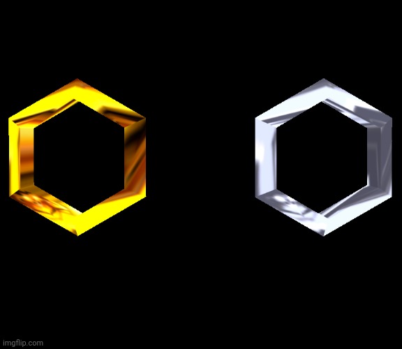 Star Fox 64 Supply Rings | image tagged in hexagons | made w/ Imgflip meme maker