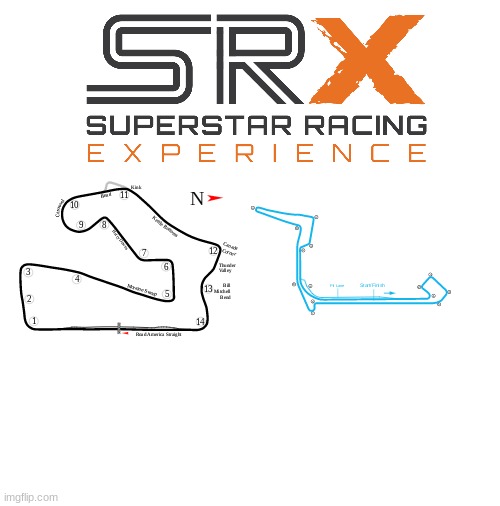 Road America and the Brooklyn Street Circuit has been added to the 2023 Superstar Racing Experience schedule. | image tagged in srx,racing,motorsport,oh wow are you actually reading these tags,auto racing | made w/ Imgflip meme maker