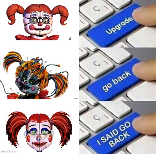 I SAID GO BACK | image tagged in i said go back | made w/ Imgflip meme maker