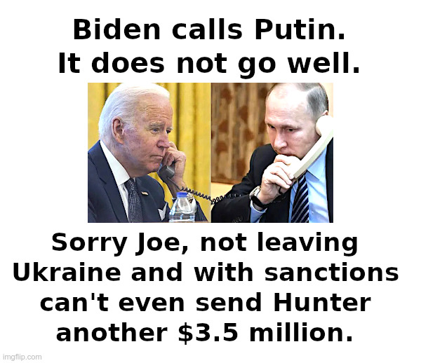 Biden calls Putin. It does not go well. | image tagged in biden,clueless,putin,smart,ukraine,invasion | made w/ Imgflip meme maker