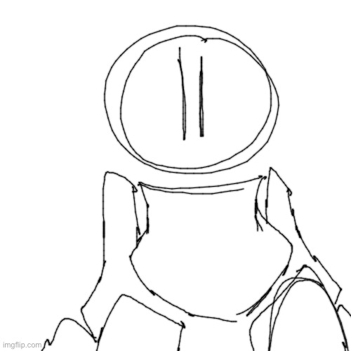 new oc i call it robot :skull: | image tagged in memes,blank transparent square | made w/ Imgflip meme maker