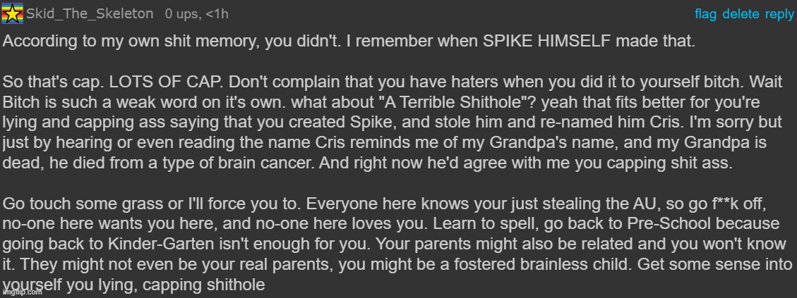 Die Goo-is-a-Goober | made w/ Imgflip meme maker