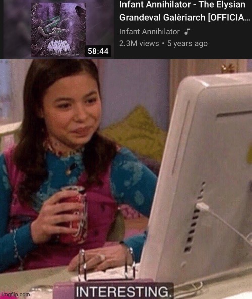 image tagged in icarly interesting | made w/ Imgflip meme maker