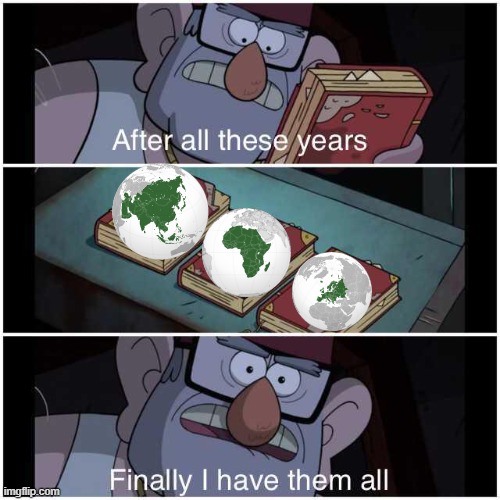 Country map who for Memenade on youtube | image tagged in after all these years,memes | made w/ Imgflip meme maker