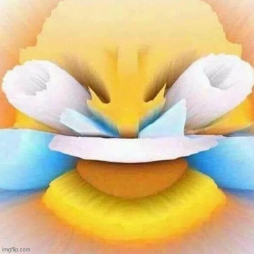 screaming laughing emoji | image tagged in screaming laughing emoji | made w/ Imgflip meme maker