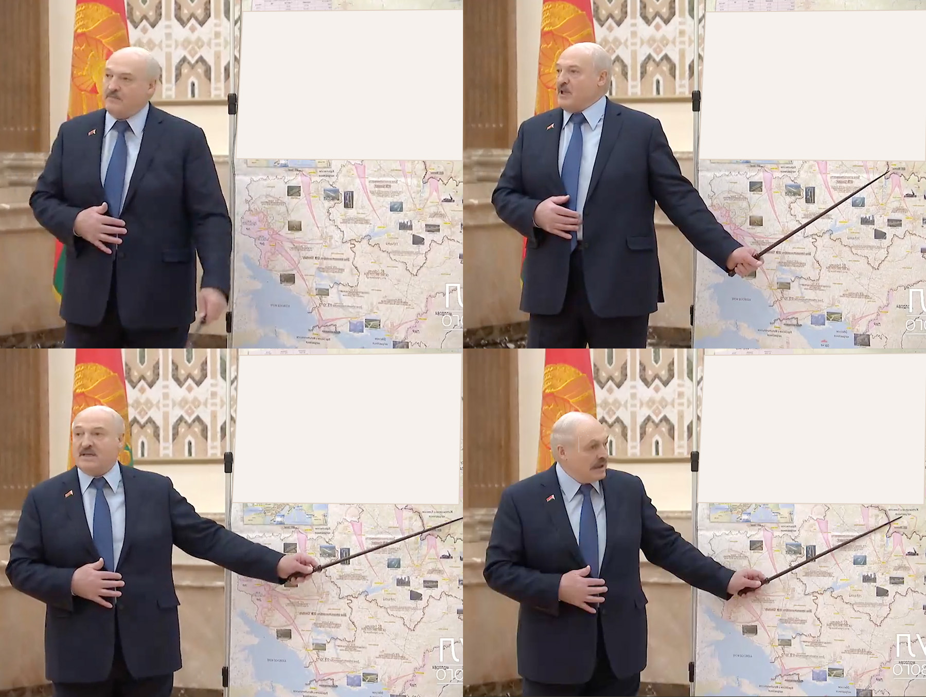High Quality Lukashenko's plan Blank Meme Template