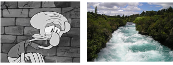 squidward hates rivers Blank Meme Template