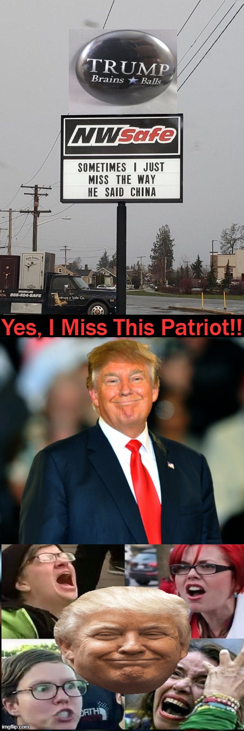 Patriots Unite, Progressives Divide  ~Trump 2024~ | Yes, I Miss This Patriot!! | image tagged in politics,donald trump,proud to be an american,patriot,americans first,freedom not fascism | made w/ Imgflip meme maker