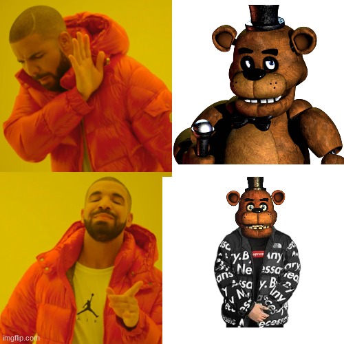 freddy sussy drip | image tagged in drip | made w/ Imgflip meme maker