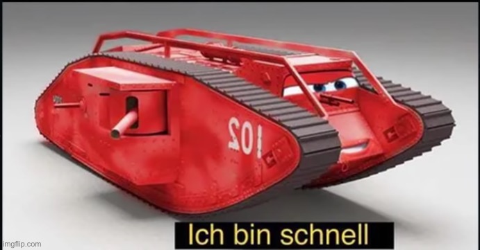 ich bin schnell | image tagged in ich bin schnell | made w/ Imgflip meme maker