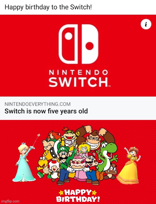 NOW LET'S HAVE ANOTHER 5! | image tagged in nintendo switch,super mario bros,video games,nintendo | made w/ Imgflip meme maker