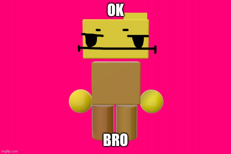 Wow, that was funni.... -Rondu | OK BRO | image tagged in wow that was funni -rondu | made w/ Imgflip meme maker