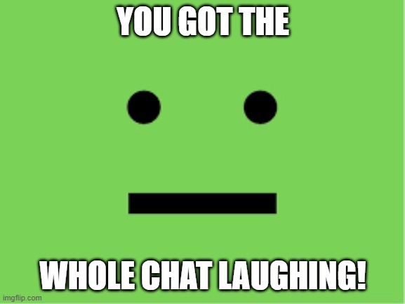 You got the Whole chat | YOU GOT THE; WHOLE CHAT LAUGHING! | image tagged in funny memes | made w/ Imgflip meme maker