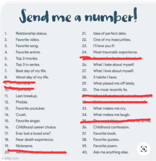 Do it- | image tagged in send me a number | made w/ Imgflip meme maker
