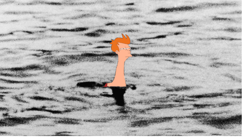 LochNess Fry Blank Meme Template