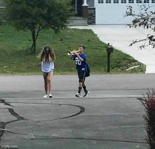 Used in comment | image tagged in trumpet kid | made w/ Imgflip meme maker