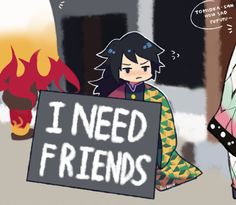 I need friends Blank Meme Template